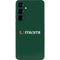 University of Miami Horizontal Mark on Green Galaxy S25 Skin